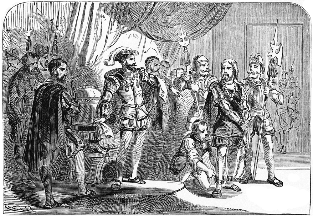 Francisco de Bobadilla, juiz enviado pela Coroa à Ilha Hispaniola, prendeu Cristóvão Colombo por supostas irregularidades em seu governo.