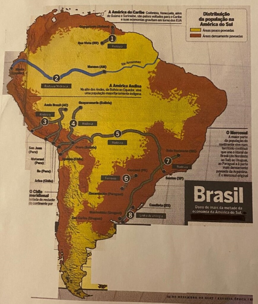 Brasil e a integração sul-americana